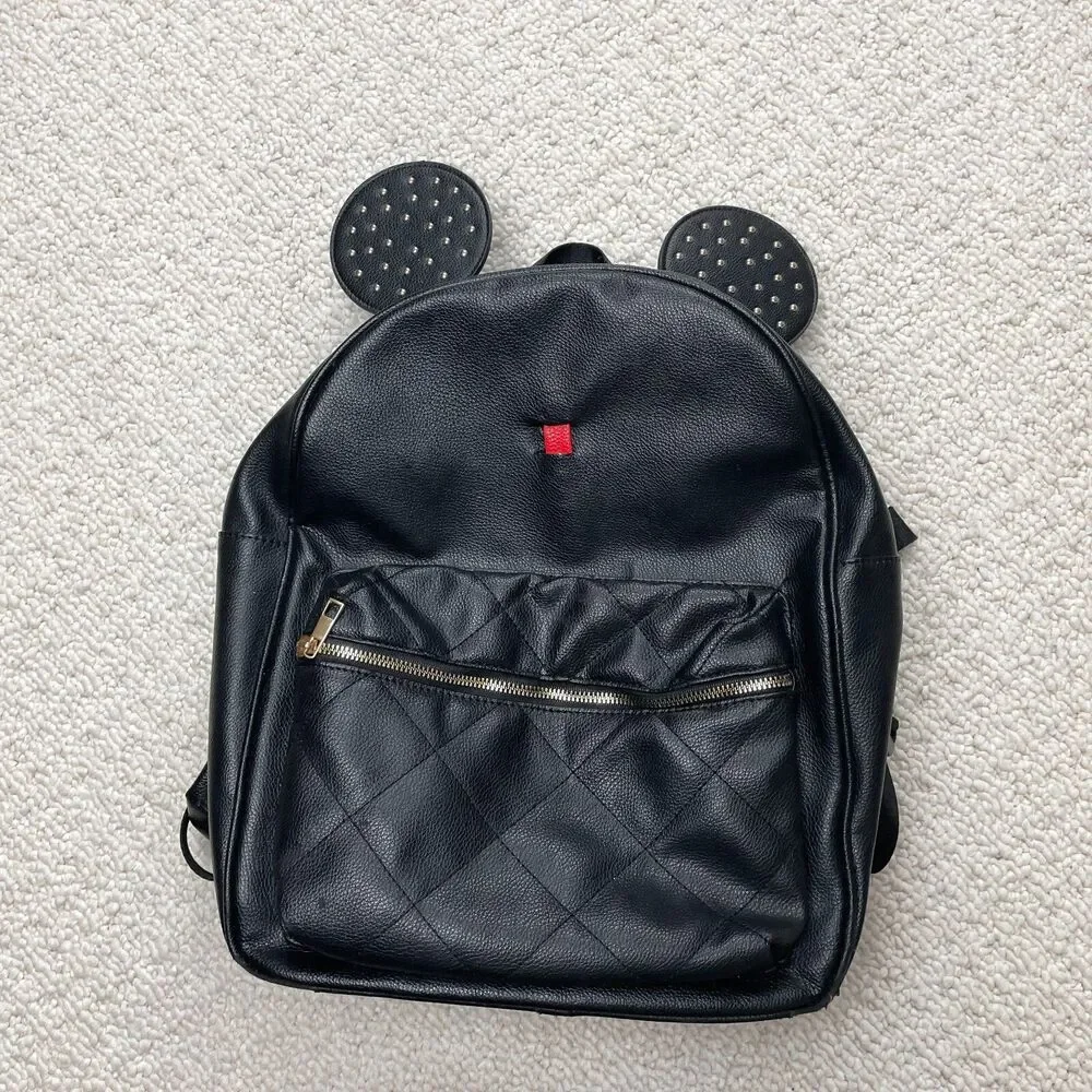 Disney Minnie Mouse Olivia Miller PU Leather Womens Backpack Handbag Collection